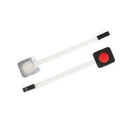 1 pièces 1 2 3 4 touches bouton Membrane commutateur matrice tableau clavier clavier panneau de commande Pad Kit de bricolage(1 key red)