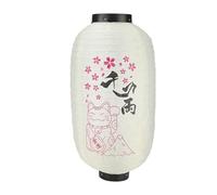 1 pièces 10 Pouces Lanterne en Tissu Japonais Faisant Signe Chat Style Abat-Jour Suspendu Lanterne Festival fête lumière Mariage Decora décoration