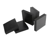1 Pièces 10mm 15mm 20mm 50mm Feuilles De Caoutchouc Noir Tampon De Joint D'amortissement, 50x50mm 100x100mm 200x200mm Plaque Carrée en Caoutchouc Absorbant Les Chocs (Size : 150mm x 150mm x 20mm)