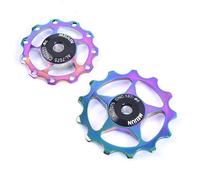 1 Pièces 11t 13t Ultra-Léger En Alliage D'aluminium Roulement De Vélo Jockey Roue Arrière Dérailleur Poulies Pièces De Vélo En Plein Air Nouveau