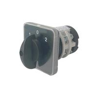 1 pièces 12-20/2 3 positions 20amp 2 pôles commutateur électrique à came commutateur rotatif sélecteur principal LW31(1234)