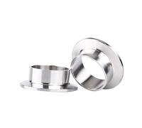 1 pièces 12.7-133Mm 0.5 "0.75" 1 "1.5" 2 "2.5" 3 "4" Tri pince SUS 304 raccord en acier inoxydable virole de soudure(45mm Ferrule 64)