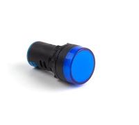 1 pièces 12V 24V 220V 380V 22mm montage sur panneau indicateur de puissance LED pilote Signal lumineux lampe interrupteur Signal lampe(B,110V)