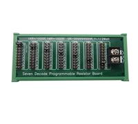 1 pièces 1R - 9999999R carte de résistance Programmable sept décennies, étape 1R, 1%, 1/2 Watt, carte de résistance à montage sur Rail DIN