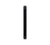 1 PièCes 1U 19 Pouces Rack Mount Plaque D'Obturation Montage en Rack Blanc Brosse RéSeau Panneau Serveur Armoire Gestion des Câbles