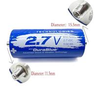 1 pièces 2.7V3000F grande capacité utilisé for 16V500F Module redresseur automobile grande banque de condensateurs améliorer l'énergie