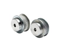 1 pièces 20/24/25/30/40T poulie à dents D trou alésage 5~15mm largeur 7/11mm poulie à dents à couple élevé(10x9mm,1pc-24T-BF Type)