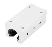 1 pièces 20mm linéaire roulement à billes unités de bloc de glissière bloc de roulement linéaire ouvert curseur à rouleaux roulement linéaire linéaire avec alliage d'aluminium