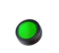 1 pièces 25A 22mm interrupteur à bouton-poussoir à courant élevé avec lumière 1NO/1NO1NC câblage rapide(Green,1NO1NC_MOMENTARY_NO LAMP)