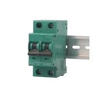 1 pièces 2P 550V/800V disjoncteur miniature solaire énergie photovoltaïque DC disjoncteur miniature for système photovoltaïque interrupteur de protection protection du moteur 6A-63A(800VDC,20A)