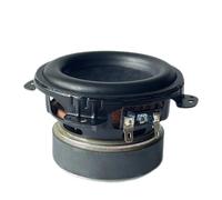 1 pièces 3.5 Pouces Caisson de Basses 4 ohms 50W Bord en Caoutchouc Petit Canon en Acier Haut-Parleur de Basse for Haut-Parleur for JBL for ha-rman Kardon Citation