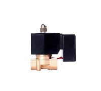 1 pièces 3/8 "électrovanne normalement fermée à économie d'énergie en laiton DN10 vanne marche-arrêt d'eau 110VAC, 24VAC, 24VDC, 12VDC 24 heures d'alimentation sans chaleur(G-12VDC)