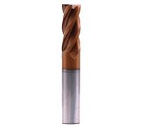 1 PIÈCES 3 Flûtes 4 Flûtes De Coupe 100L HRC55 CNC Routeur En Acier Au Tungstène Spirale Fraise Fraise En Bout 4 Flûtes-M(3x30x3Dx100)