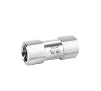 1 pièces 304/316 clapet anti-retour en acier inoxydable 4 points, vanne unidirectionnelle de pompe à eau à filetage intérieur, clapet anti-retour de liquide de gaz de pétrole 2 points(4)