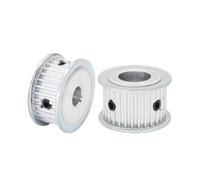 1 pièces 32 dents 32 dents HTD 3M alésage de poulie 4mm-20mm largeur de courroie de poulie 6/10/15/20mm HTD 3M 30T 32T poulie de courroie(Bore 6mm,30T_11MM (FOR BELT 10MM))