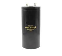 1 pièces 450v 4700uf 1500uf 1000uf 2200uf 6800uf 3300uf 450v convertisseur de fréquence/onduleur/Machine à souder vis pied boulon condensateur(450v6800uf 76x160)
