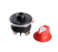 1 pièces 50 100 200 300A interrupteur de rallye de course de batterie de voiture 12V déconnecteur de batterie isolateur Kit de commutateur de coupure(100A)