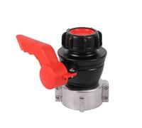 1 pièces 62/75/80mm 1000L eau IBC réservoir conteneur robinet à tournant sphérique chimique baril résistant aux acides et aux alcalis DN50(Type 1)