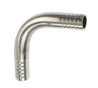 1 Pièces 6mm 8mm 10mm 12 13 14 16 20 25mm Tuyau Barbe 304 Acier Inoxydable 90 Degrés Coude Coude Tuyau Raccord Connecteur Eau Gaz Huile(10MM)