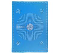 1 Pièces 70x50cm Bleu Tapis de pâte à Rouler,Silicone Tapis de Cuisson Tapis antiadhésif antidérapant Tapis de Cuisson,Anti-adhésif Réutilisable Baking Mat Fondant Pâte sans BPA…