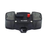 1 pièces 80A 100A 160A 200A 300A amplificateur Audio de voiture disjoncteur porte-fusible AGU Style stéréo Refit câble 4GA for Protection 12V commutateur d'air (Size : 80A)