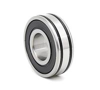 1 pièces AC 6204-2RS1 P5 20x47x14 6204CX roulement AC AC-6204LLU AC-6204LLB ABEC-5 roulements à billes à gorge profonde Protection contre le fluage