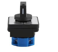 1 pièces AC 660V 20A 2 positions 4 bornes Type de verrouillage sélecteur de commutation commutateur de commande