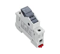 1 pièces AC RT18-32 porte-fusible Fusibles boîte de Base 10x38MM 500V coup rapide céramique RO15 RT18 DIN Rail Moun Câblage de protection (Color : Rt18x-32, Size : 10A)