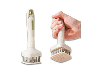 1 pièces Aiguille à steak, Attendrisseur D'aiguille À Viande, Attendrisseur À Viande, Convient pour cuisiner diverses viandes dans la cuisine, telles que le porc, le poulet, le poisson, le bœuf(Gris)