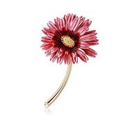 1 pièces alliage plante fleurs pin up broche fleur dames coucline accessoires épinglette