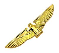 1 Pièces Autocollants 3D Logo de Voiture pour Citroen Berlingo 2002-2024 2026, Emblem Sticker Badge Chrome Stickers Insigne Tuning Signes Accessoires Décoration,Gold
