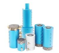 1 pièces bague collectrice gaz-électrique rotative à 360 degrés bague collectrice intégrée gaz-électrique joint rotatif gaz-électrique 46 8 bague collectrice de gaz 12 voies(12 in 12 out 12 way 2A M5)