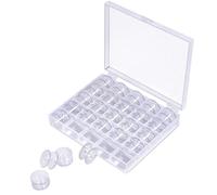 1 Pièces Bobines de Fil À Coudre en Plastique Transparent, Boîte de Rangement en Plastique pour Bobine Vide, Convient Aux Outils D'accessoires de Couture À Domicile