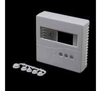 1 Pièces Boîtier Blanc Pour Bricolage Lcd1602 Testeur De Compteur Avec Bouton 86 Boîtier De Projet En Plastique 8.6x8.6x2.6cm