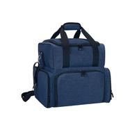 1 pièces Bouteille Grande capacité étui Organisateur de Vernis à Ongles-Rangement Voyage Portable avec 2 Sacs Amovibles et Essentiel for Les Femmes Ma pour Voyage(Dark Blue)