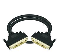 1 pièces câblage rapide DB50 d-sub DIN Module d'interface de montage sur Rail DB50 séparateur de bornier à ressort(DB50 M To M 1M)