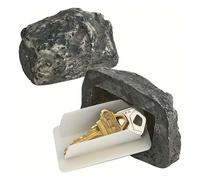 1 pièces cache xtérieur fausse roche boîte à clés caché porte-clés pour porte d'entrée jardin normal