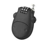 1 Pièces Cadenas à Câble Rétractable Cadenas Cable avec 75cm Câble Rétractable Serrure à Combinaison pour Moto Vélo Valises Armoire