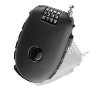 1 pièces cadenas velo antivol,antivol velo,antivol utilisation,4 Chiffres Serrure à Combinaison avec 75cm de câble en Acier pour vélo,Moto