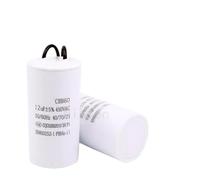1 pièces CBB60 450VAC 3UF/5/6/8/10/12/15/18/20/25/30/35/40/45/50UF 60UF 70UF 80UF 90UF 100UF avec condensateur rond for moteur(3UF)