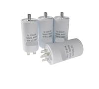 1 pièces CBB60 condensateur 4-60μF 450V condensateur de fonctionnement de moteur à courant alternatif avec vis for climatiseur/réfrigérateur/pompe à eau 50/60Hz(18uf)