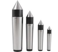 1 pièces centre fixe MT1 MT2 MT3 MT4 MT5 outil de contre-pointe de tour-alliage conique de haute précision point mort solide(MT2)