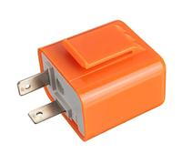 1 pièces clignotant LED clignotant fréquence réglable moto moto Direction lumière 12V Flash relais(2P)