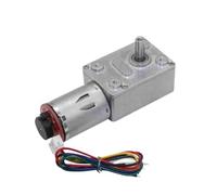 1 pièces codeur d'engrenage à vis sans fin moteur autobloquant haute vitesse moteur électrique faible RPM réducteur de boîte de vitesses à Angle droit(Motor,30R,12V)