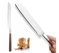 1 pièces Couteau à Pain en Acier Inoxydable 304, Couteau à Pain Dentelé, Couteau à pain, Couteaux à Pain Tranchants, Convient pour couper du pain, des pâtisseries, des gâteaux, des fruits, des légumes