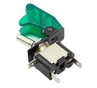 1 pièces cupidité 12V 20A voiture de course camion bateau couverture bouton-poussoir LED interrupteur à bascule commande + cache-poussière