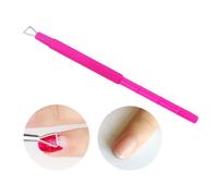 1 Pieces De Pousseur De Cuticules En Acier Inoxydable Triangle Baton Tiges Pour Vernis À Ongles Manucure Nettoyant Ongles Outils De Haute Qualite