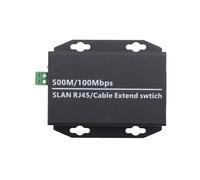 1 PièCes D'Extension IP Ethernet sur Kit RéSeau Coaxial HD Extension de Transmission par Câble Coaxial EoC pour CaméRas de VidéOsurveillance de