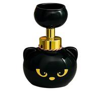 1 Pièces Distributeur Savon Mousse,Distributeur de Savon Mousse en Forme Patte Chat,Distributeur Savon Cuisine,Flacon Pompe Fleur,moussant Noir for Chaton, Rechargeable,Cadeau for Amoureux des Chats