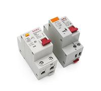 1 pièces DZ30L DZ40LE 230V 1P + N disjoncteur de courant résiduel avec Protection contre les fuites de courant sur et court 6-63A Interrupteur automatique (Size : 63A)
